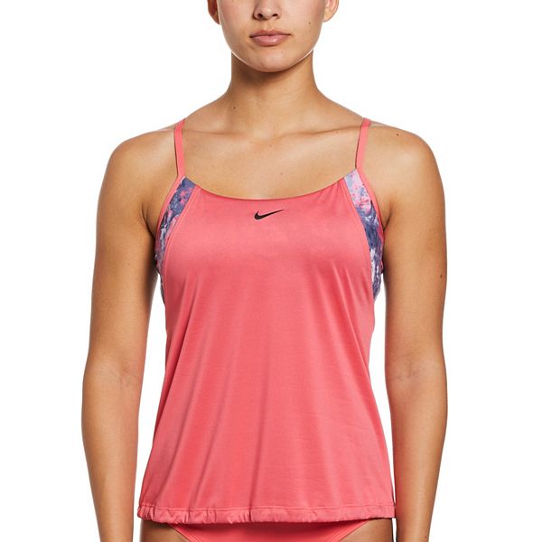 Women's Nike Layered Tankini Swim Top