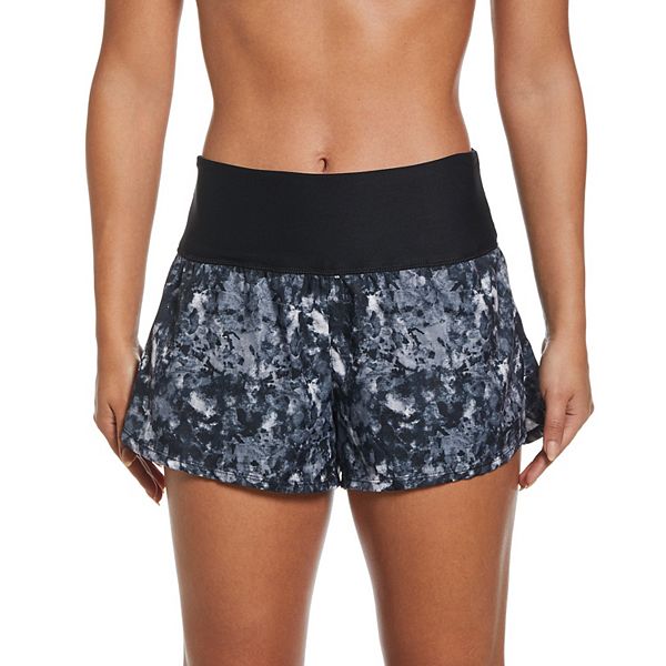 womens nike shorts with spandex built in