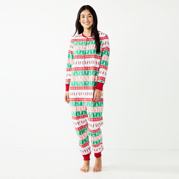 Women s Jammies For Your Families Joyful Celebration Fairisle One