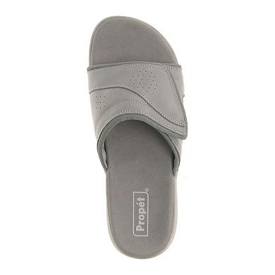 Propet Emerson Men's Leather Slide Sandals