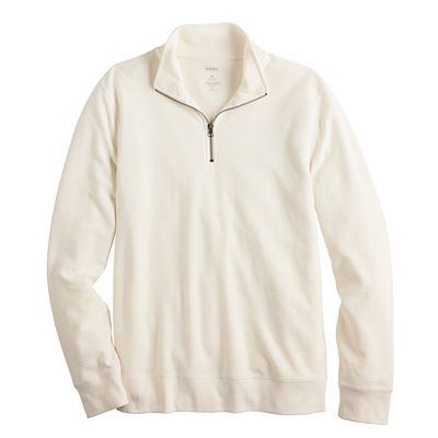 Men's Sonoma Goods For Life® Double-Knit Quarter-Zip Top
