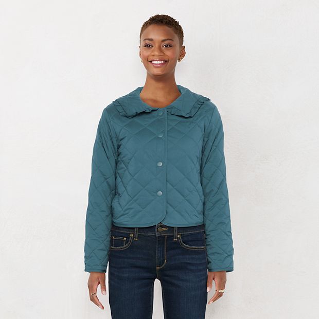 kohls womens quilted jacket