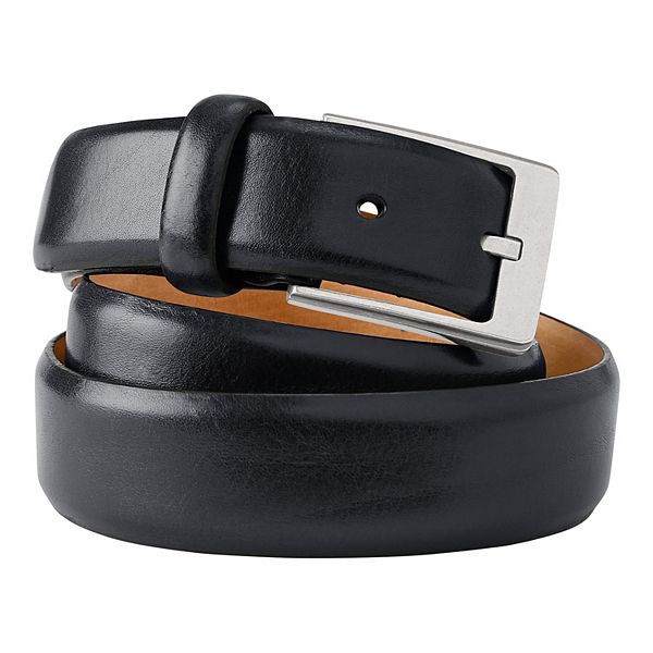 Men's Lands' End Leather Feather Edge Dress Belt