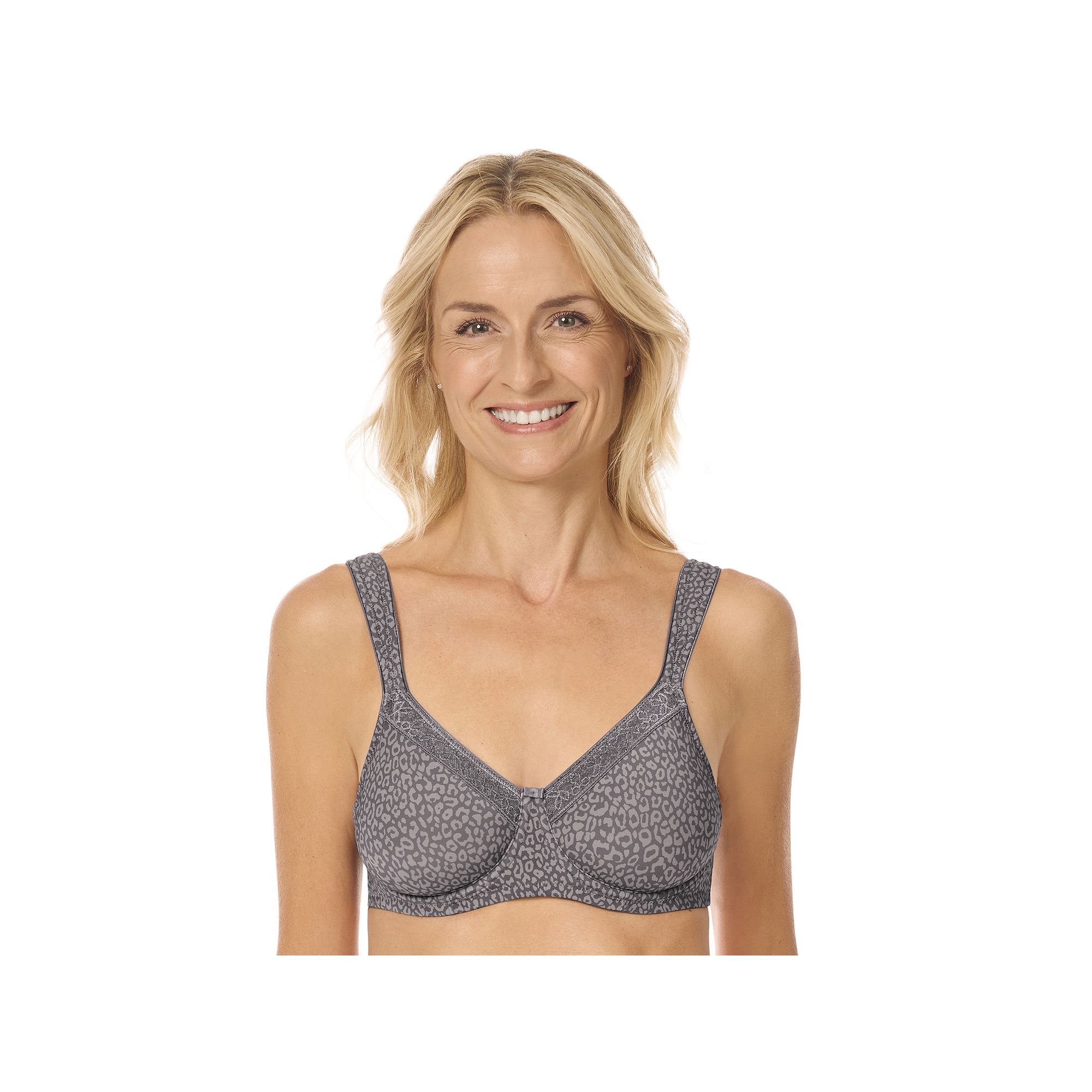 Amoena Bliss Underwire Mastectomy Bra, Womens, Size: 32 A, Dark Grey Light