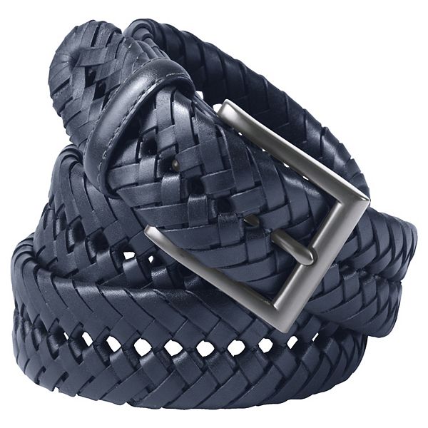 Men's Lands' End Leather Braid Belt