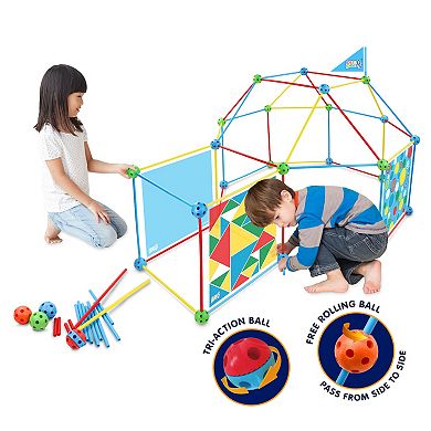 National Sporting Goods Connect N Build 139-Piece Construction Tactile Toy Set
