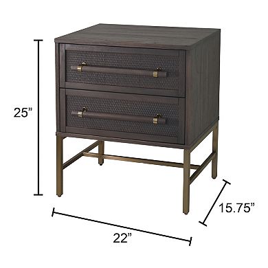 Hopper Studio Sophia 2-Drawer Nightstand