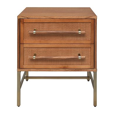 Hopper Studio Sophia Light Blonde 2-Drawer Nightstand