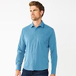 Men's Apt. 9® Athleisure Untucked-Fit Tech Shirt