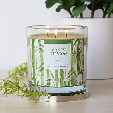 Sonoma Goods For Life Fresh Bamboo 14-oz. Candle Jar