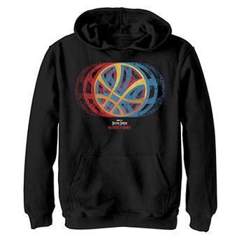 Boys 8-20 Doctor Strange Movie 2 Distressed Blurry Gradient Seal Hoodie