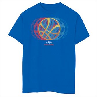 Boys 8-20 Doctor Strange Movie 2 Distressed Blurry Gradient Seal Tee