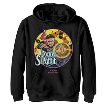 Boys 8-20 Doctor Strange Movie 2 Hero Badge Circle Hoodie