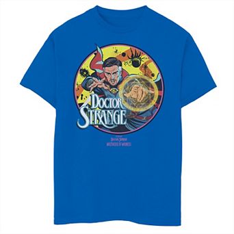 Boys 8-20 Doctor Strange Movie 2 Hero Badge Circle Tee