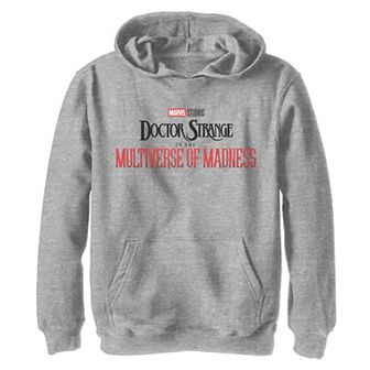 Boys 8-20 Doctor Strange Movie 2 in The Multiverse Of Madness Main Logo Hoodie