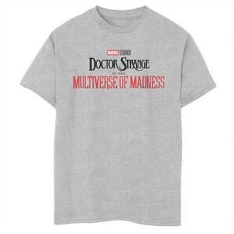 Boys 8-20 Doctor Strange Movie 2 in The Multiverse Of Madness Main Logo Tee