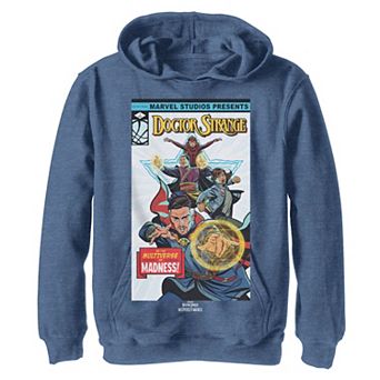 Boys 8-20 Doctor Strange Movie 2 Classic Comic Cover Hoodie