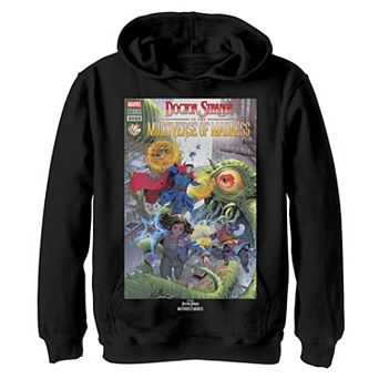 Boys 4-20 Doctor Strange Movie 2 Modern Comic Cover Hoodie