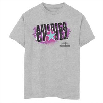 Boys 8-20 Marvel Doctor Strange 2 America Chavez Spray Paint Star Graphic Tee