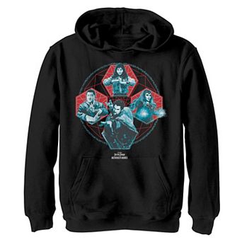 Boys 8-20 Doctor Strange Movie 2 Strange Squad Members Pose Hoodie