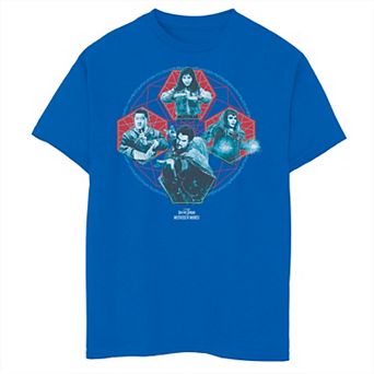 Boys 8-20 Doctor Strange Movie 2 Strange Squad Members Pose Tee