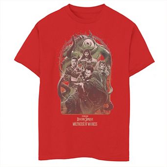 Boys 8-20 Doctor Strange Movie 2 Strange Group shot Tee