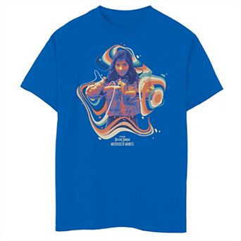 Boys 8-20 Doctor Strange Movie 2 America Chavez Pose Groove Tee