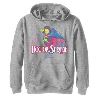 Boys 8-20 Doctor Strange Movie 2 Neon Strange Pose Hoodie