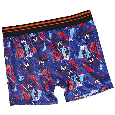 Boys 6-10 4-Pack Marvel Spider-Man Spiderverse Boxer Briefs