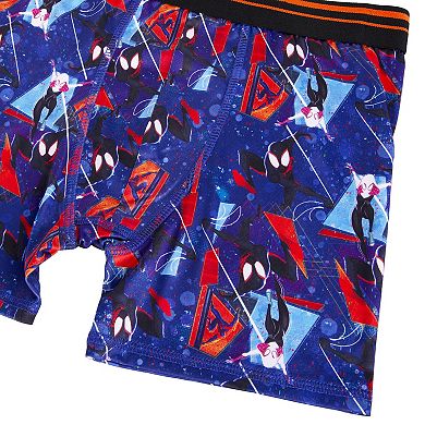 Boys 6-10 4-Pack Marvel Spider-Man Spiderverse Boxer Briefs