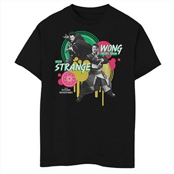 Boys 6-20 Doctor Strange Movie 2 Strange Wong Graphic Pose Tee