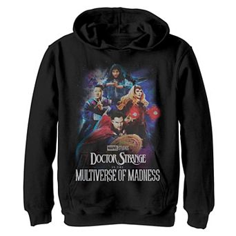 Boys 8-20 Doctor Strange Movie 2 Poster Group shot Pose Hoodie