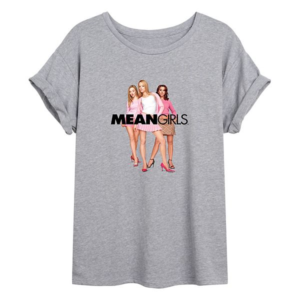 Juniors' Mean Girls Poster Flowy Tee