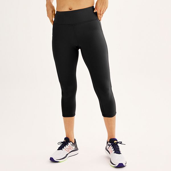 Women's Tek Gear® Side Pocket Midrise Performance Capri Leggings