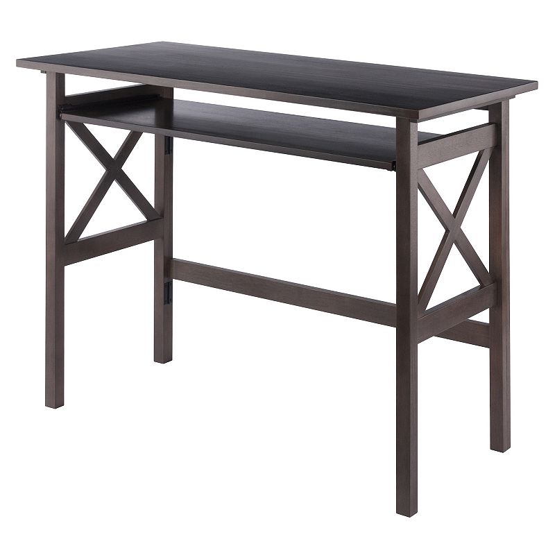 Winsome Xander Foldable Desk, Grey