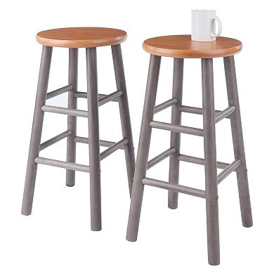 Winsome Huxton Counter Stool 2-piece Set