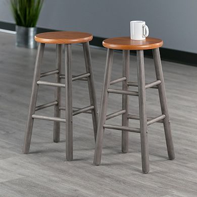 Winsome Huxton Counter Stool 2-piece Set