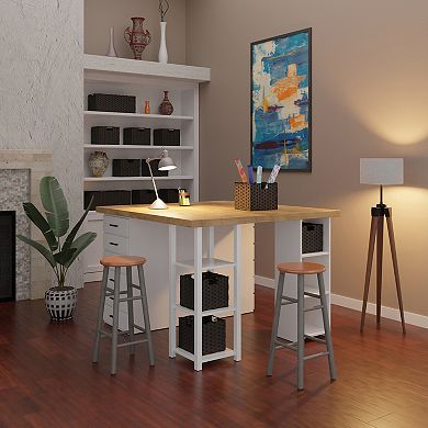 Winsome Huxton Bar Stool 2-piece Set