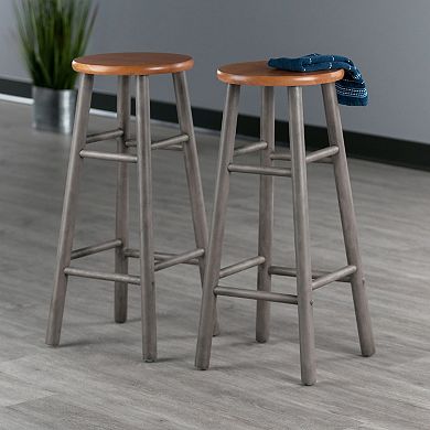 Winsome Huxton Bar Stool 2-piece Set