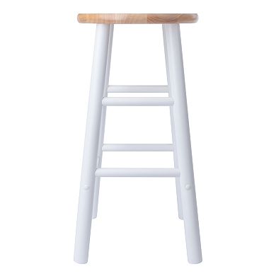 Winsome Huxton Two Tone Counter Stool 2-piece Set