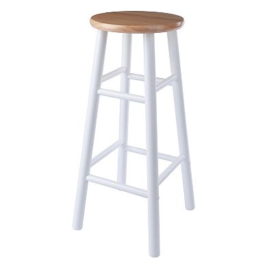 Winsome Huxton Two Tone Bar Stool 2-piece Set