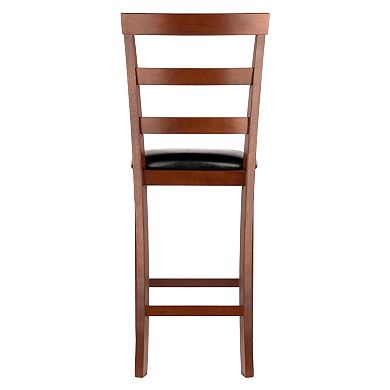 Winsome Simone Ladder Back Counter Stool 2-piece Set