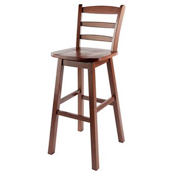 Winsome Scalera Ladder Back Bar Stool