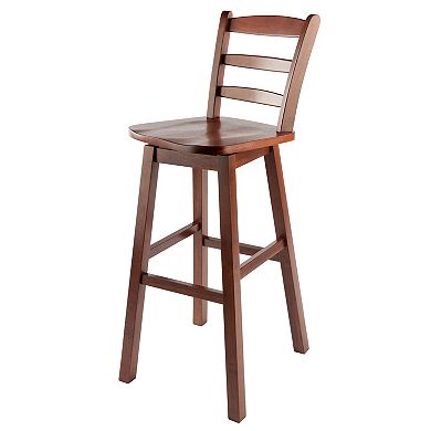 Winsome Scalera Ladder Back Bar Stool