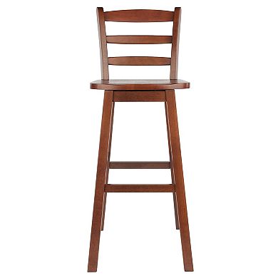 Winsome Scalera Ladder Back Bar Stool