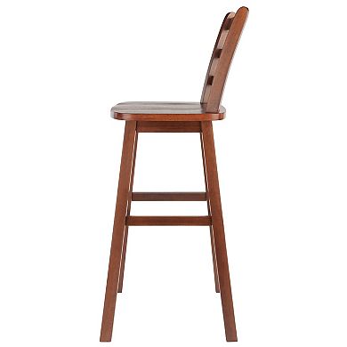 Winsome Scalera Ladder Back Bar Stool