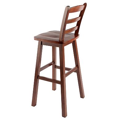 Winsome Scalera Ladder Back Bar Stool