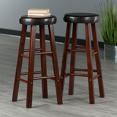 Winsome Maria Bar Stool 2-piece Set