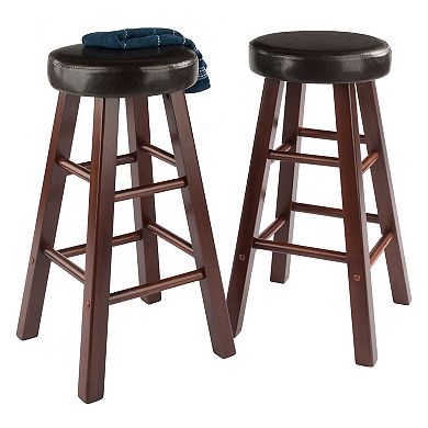 Winsome Maria Counter Stool 2-piece Set