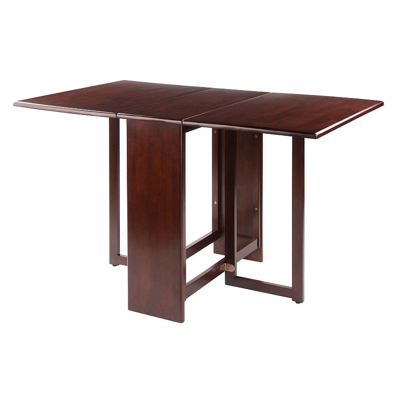 Winsome Clara Dual Drop Leaf Dining Table, Brown